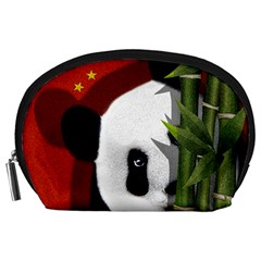 Panda Accessory Pouches (large)  by Valentinaart