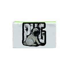 Pug Cosmetic Bag (xs) by Valentinaart