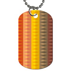 Abstract Pattern Background Dog Tag (two Sides)