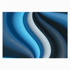 Abstract Pattern Lines Wave Large Glasses Cloth by Nexatart