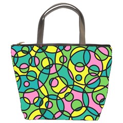 Circle Background Background Texture Bucket Bags by Nexatart