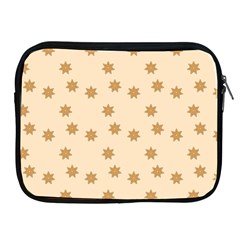 Pattern Gingerbread Star Apple Ipad 2/3/4 Zipper Cases by Nexatart