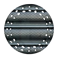 Sheet Holes Roller Shutter Round Filigree Ornament (two Sides) by Nexatart