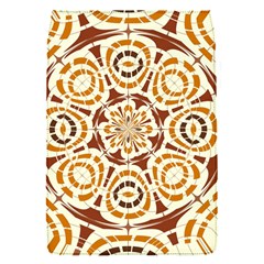 Brown And Tan Abstract Flap Covers (s)  by linceazul