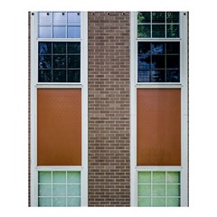 Pattern Symmetry Line Windows Shower Curtain 60  X 72  (medium)  by Nexatart