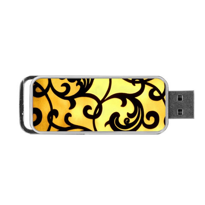 Texture Pattern Beautiful Bright Portable USB Flash (Two Sides)