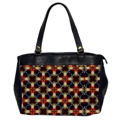 Kaleidoscope Image Background Office Handbags (2 Sides) 