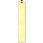 Pattern Yellow Heart Heart Pattern Large Book Marks Front