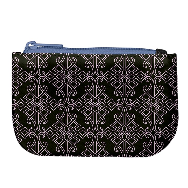 Line Geometry Pattern Geometric Large Coin Purse