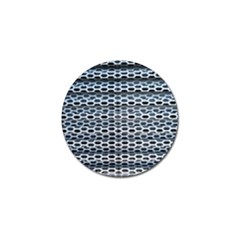 Texture Pattern Metal Golf Ball Marker (4 Pack)