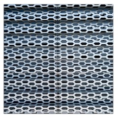 Texture Pattern Metal Large Satin Scarf (square) by Nexatart