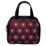 Abstract Circle Gem Pattern Classic Handbags (One Side) Front