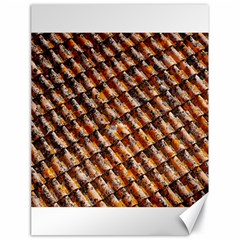 Dirty Pattern Roof Texture Canvas 18  X 24   by Nexatart