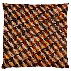 Dirty Pattern Roof Texture Large Cushion Case (one Side) by Nexatart