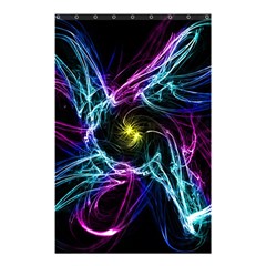 Abstract Art Color Design Lines Shower Curtain 48  X 72  (small)  by Nexatart