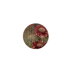 Flowers Plant Red Drawing Art 1  Mini Magnets by Nexatart