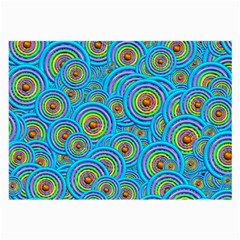 Digital Art Circle About Colorful Large Glasses Cloth by Nexatart