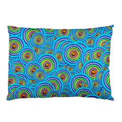 Digital Art Circle About Colorful Pillow Case (two Sides) by Nexatart