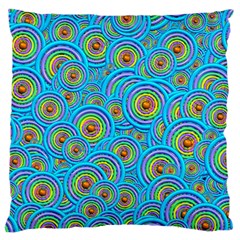 Digital Art Circle About Colorful Standard Flano Cushion Case (one Side) by Nexatart