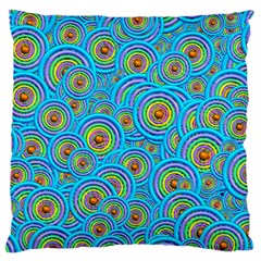 Digital Art Circle About Colorful Standard Flano Cushion Case (two Sides) by Nexatart