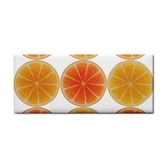 Orange Discs Orange Slices Fruit Cosmetic Storage Cases by Nexatart