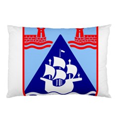 Haifa Coat Of Arms  Pillow Case by abbeyz71