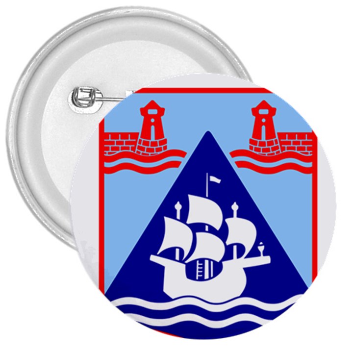 Haifa Coat of Arms  3  Buttons