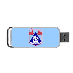 Flag Of Haifa Portable Usb Flash (two Sides) by abbeyz71