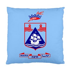 Flag Of Haifa Standard Cushion Case (two Sides) by abbeyz71