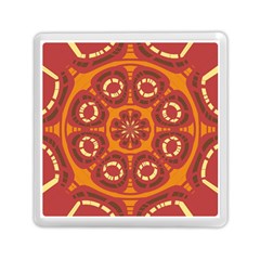 Dark Red Abstract Memory Card Reader (square)  by linceazul