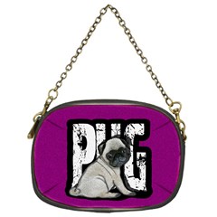 Pug Chain Purses (one Side)  by Valentinaart