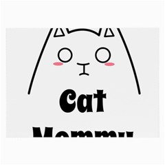 Love My Cat Mommy Large Glasses Cloth (2-side) by Catifornia
