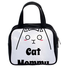 Love My Cat Mommy Classic Handbags (2 Sides) by Catifornia