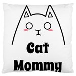 Love My Cat Mommy Standard Flano Cushion Case (One Side) Front