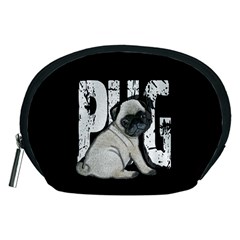 Pug Accessory Pouches (medium)  by Valentinaart