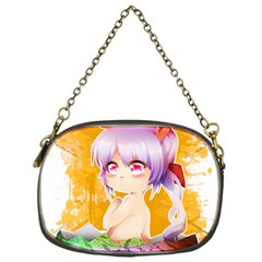 Easter Bunny Girl Chain Purses (one Side)  by Catifornia