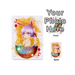 Easter Bunny Girl Playing Cards 54 (Mini)  Front - DiamondJ