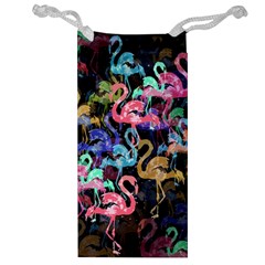 Flamingo pattern Jewelry Bag