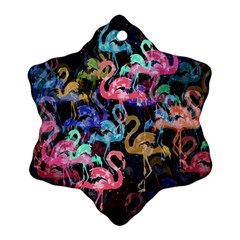 Flamingo pattern Ornament (Snowflake)