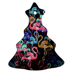 Flamingo pattern Ornament (Christmas Tree) 