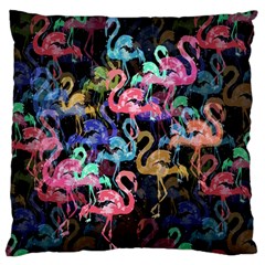 Flamingo pattern Standard Flano Cushion Case (One Side)