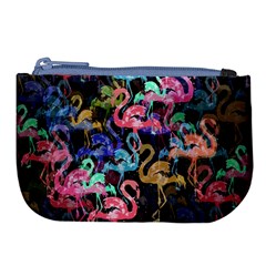 Flamingo pattern Large Coin Purse