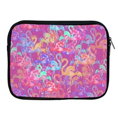 Flamingo Pattern Apple Ipad 2/3/4 Zipper Cases by Valentinaart