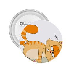 Even Cat Hates Monday 2 25  Buttons by Catifornia