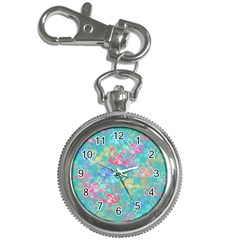 Flamingo Pattern Key Chain Watches by Valentinaart