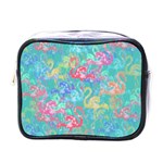 Flamingo pattern Mini Toiletries Bags Front