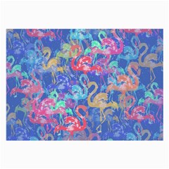 Flamingo Pattern Large Glasses Cloth (2-side)