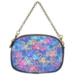 Flamingo pattern Chain Purses (Two Sides)  Back