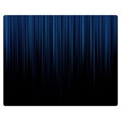 Black Blue Line Vertical Space Sky Double Sided Flano Blanket (medium) 