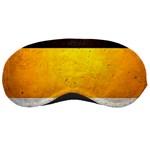 Wooden Board Yellow White Black Sleeping Masks Front